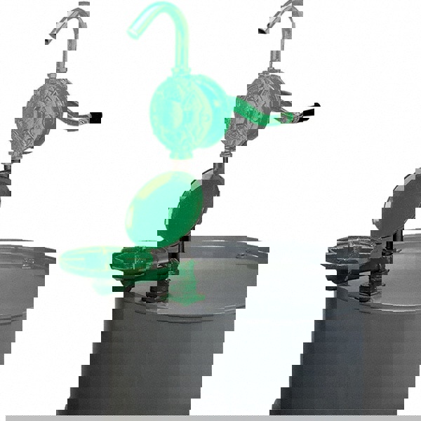 Hand-Operated Drum Pumps; Pump Type: Rotary ; Ounces per Stroke: 4.00 ; Strokes Per Gallon: 16.000 ; Outlet Size (Inch): 1-1/4 ; Material: Aluminum ; For Use With: Antifreeze & other Light Weight Liquids; Gasoline & Diesel Fuel